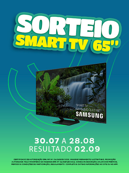 SORTEIO TV SAMSUNG NO APP SALVADOR SHOPPING