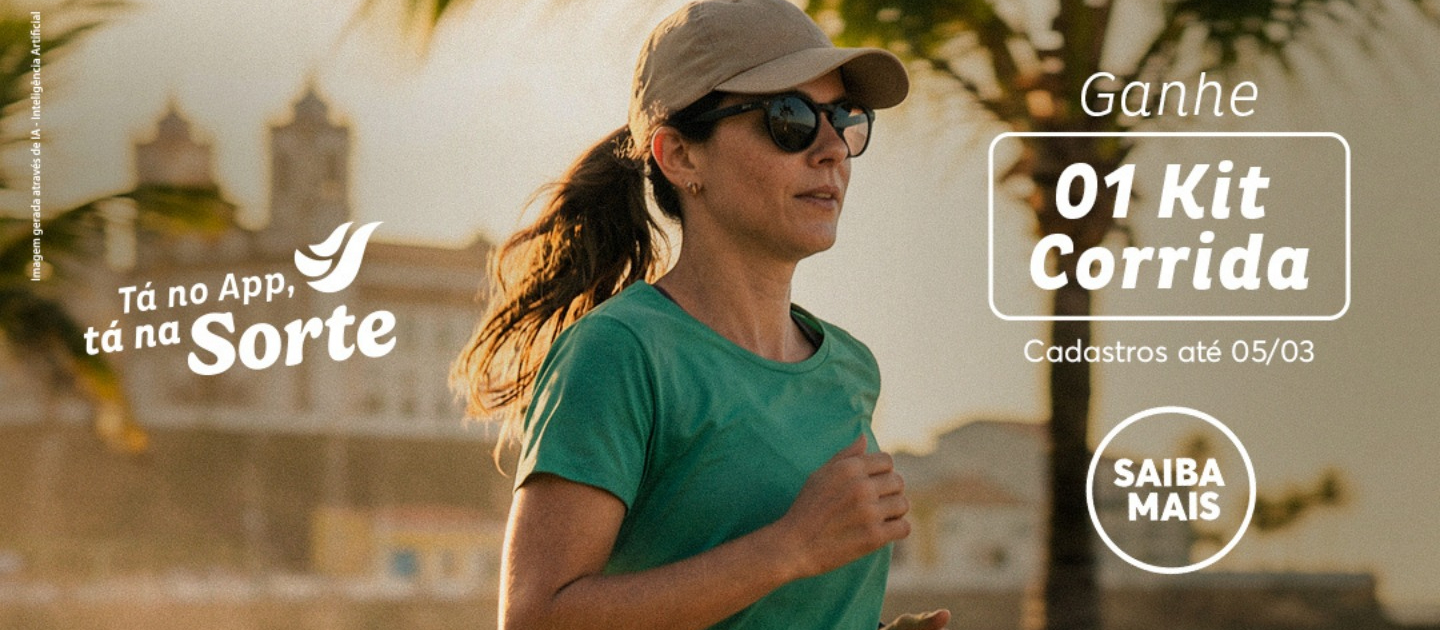 Sorteio no APP - Kit Corredor 2026